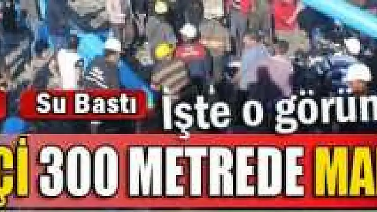 Maden Ocağını Su Bastı: 18 İşçi Mahsur