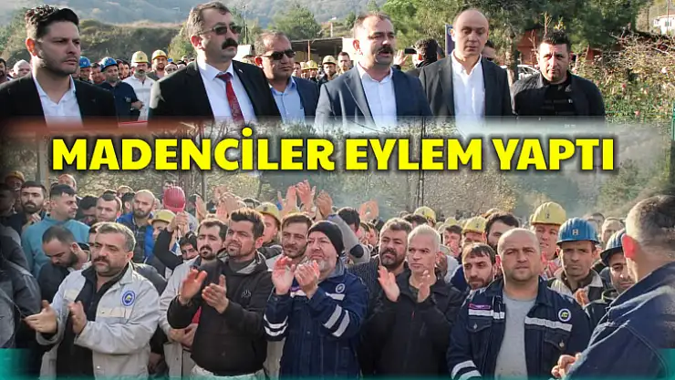 Madencilerden liyakatsız atama tepkisi