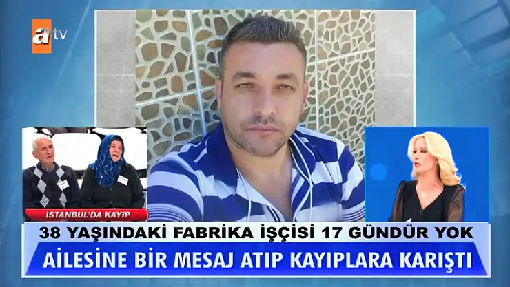 Mesaj atıp ortadan kayboldu