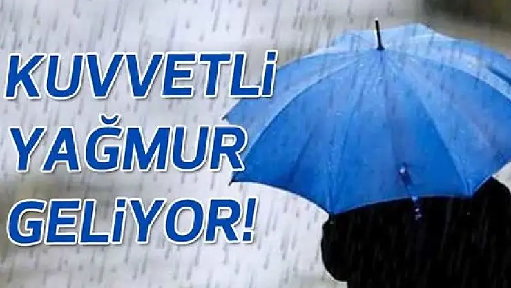 Meteoroloji'den son dakika uyarısı geldi! 