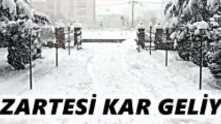 Meteoroloji uyardı, yine kar geliyor!