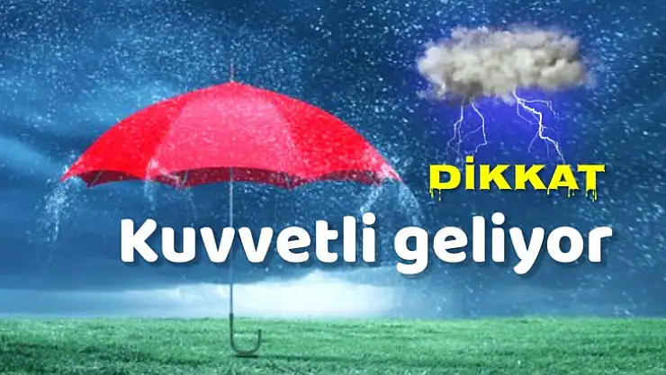 Meteorolojiden uyarı geldi
