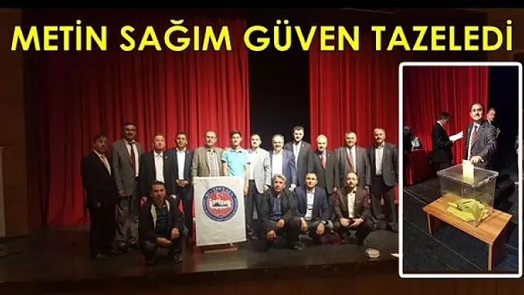 Metin Sağım güven tazeledi