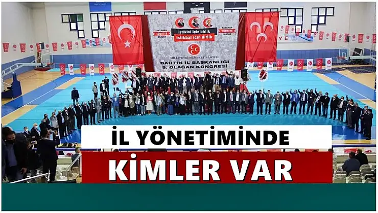 MHP Bartın İl Kongresi yapıldı