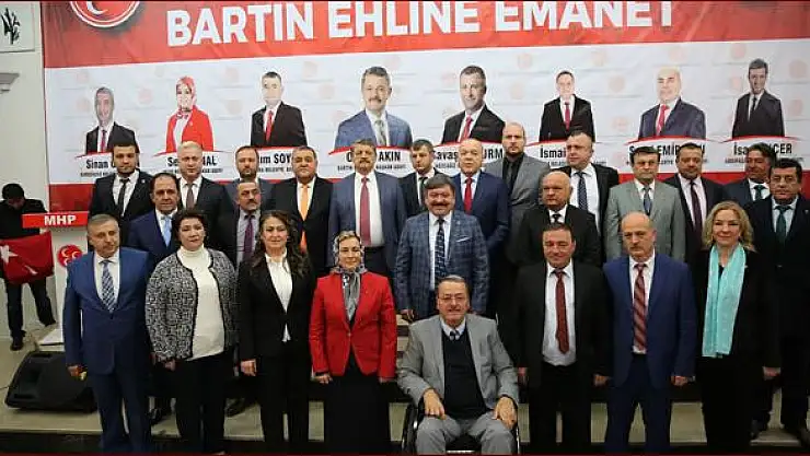 MHP'de Adaylar tanıtıldı