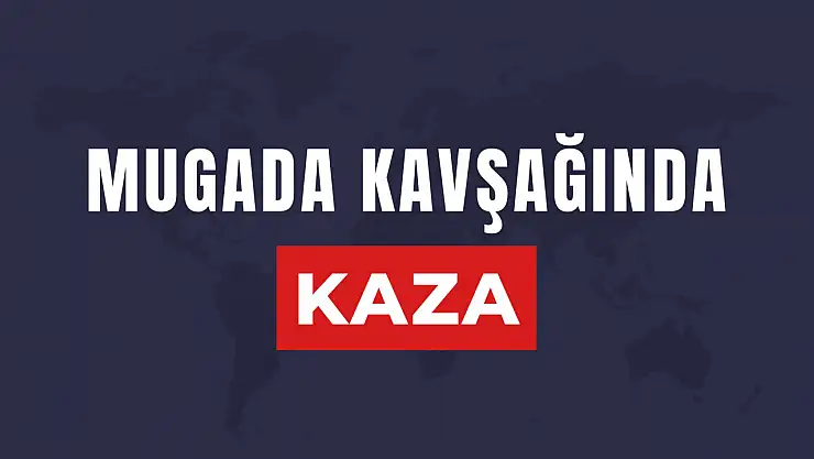 Motosiklet ve otomobil çarpıştı