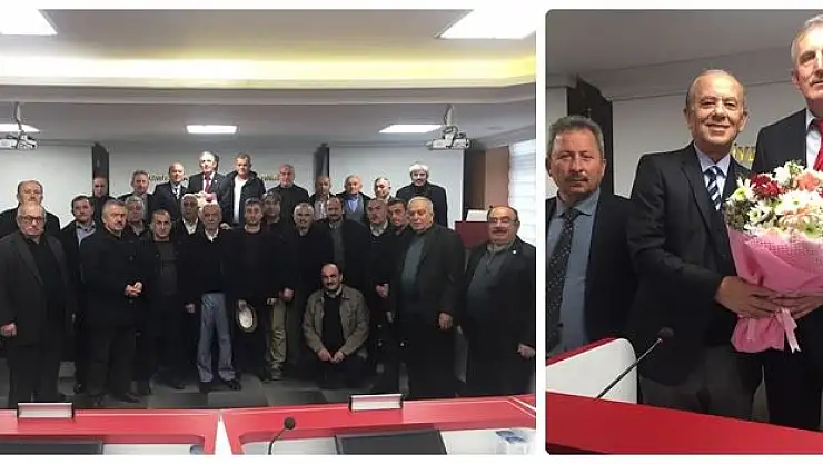 Muhtarlardan Dikyurt'a hayırlı olsun ziyareti