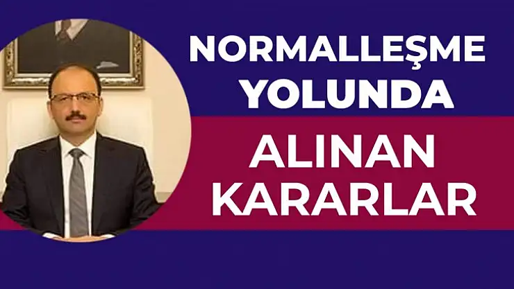 Ne zaman normale dönüyoruz