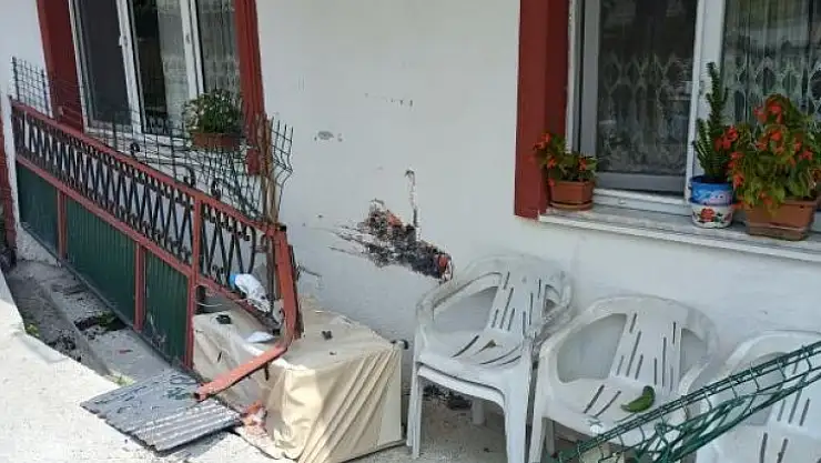 O köyde beklenmedik kaza
