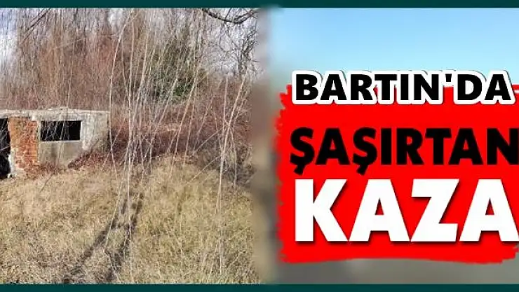O yolda şaşırtan kaza