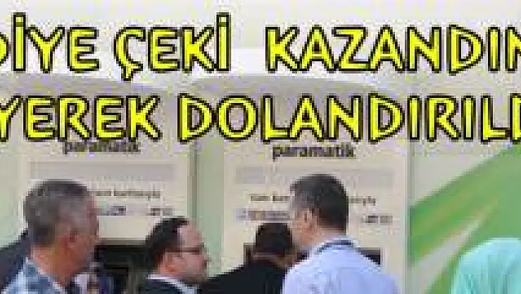 Ödül kazandın dediler, dolandırdılar
