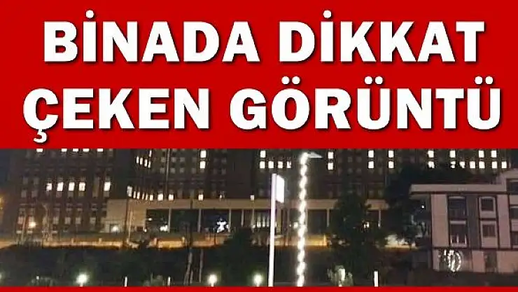 Öğrenci yurdunda anlamlı görüntü