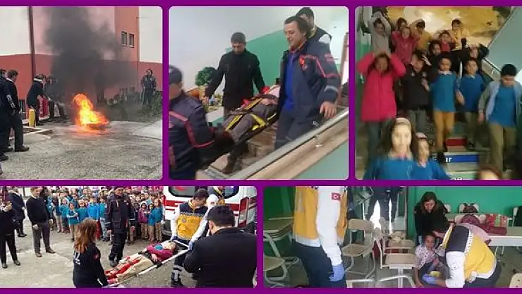 Okul tamamen boşaltıldı