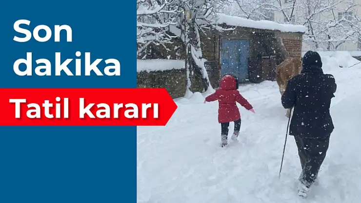 Okullar tatil olacak mı?