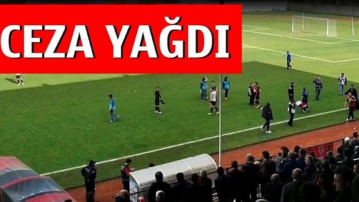 Olaylı maçın ardından cezalar açıklandı