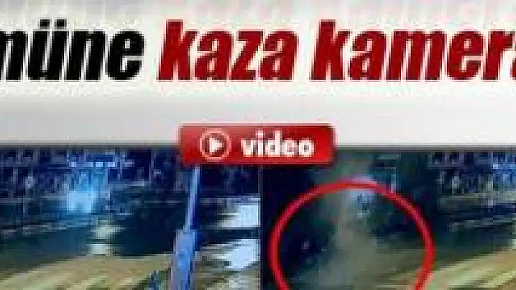 Ölümüne kaza böyle görüntülendi!