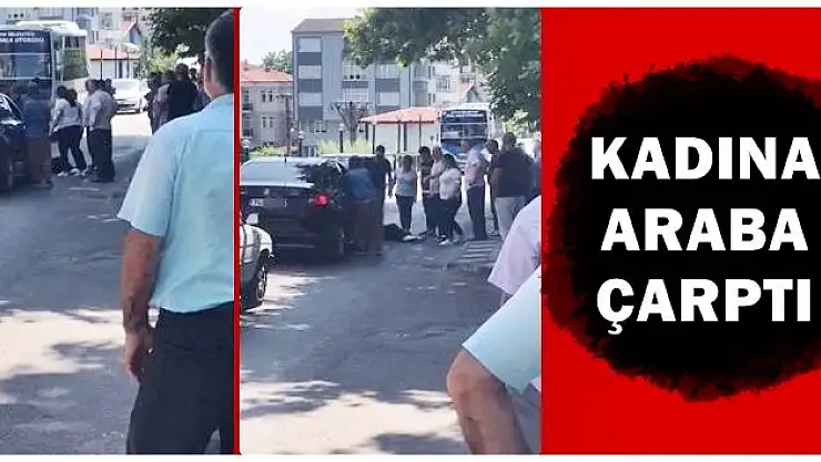 Orduyeri köprübaşında kaza