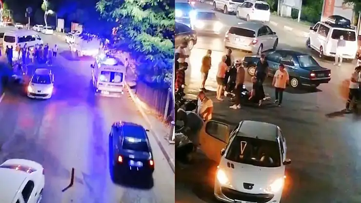 Orduyeri köprüsü altında kaza