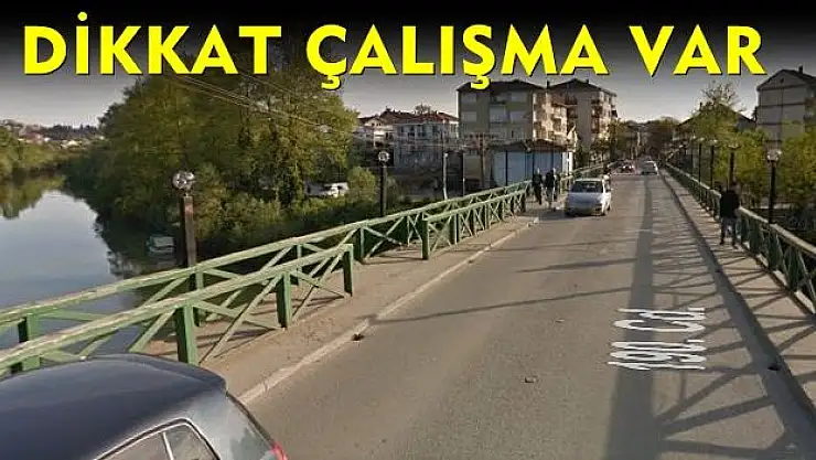 Orduyeri Köprüsünde çalışma!