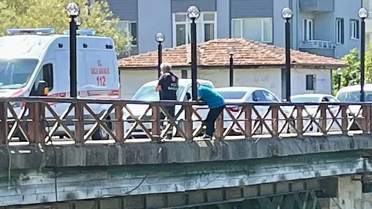 Orduyeri Köprüsünde hareketli dakikalar
