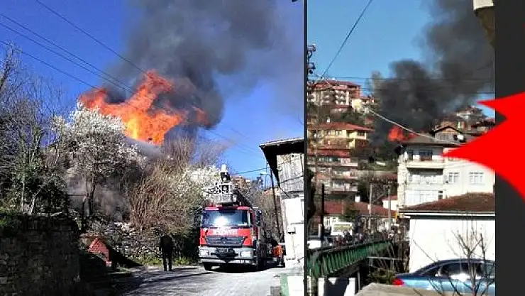Orduyerinde yangın!!!