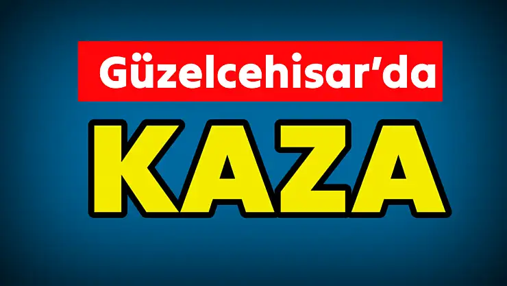 Otomobil ile motosiklet çarpıştı