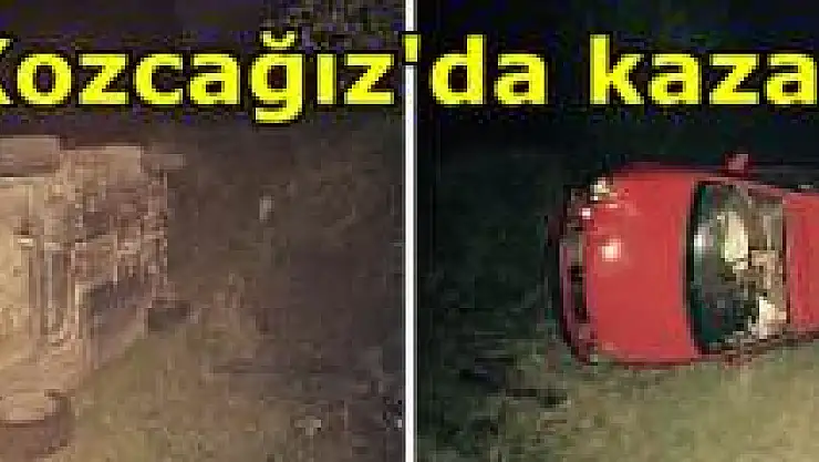 Otomobil Takla Attı:4 Yaralı