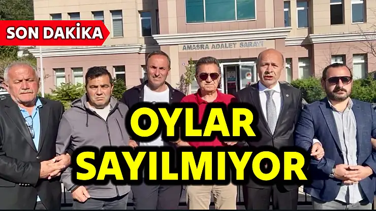 Oylar yeniden sayılmayacak