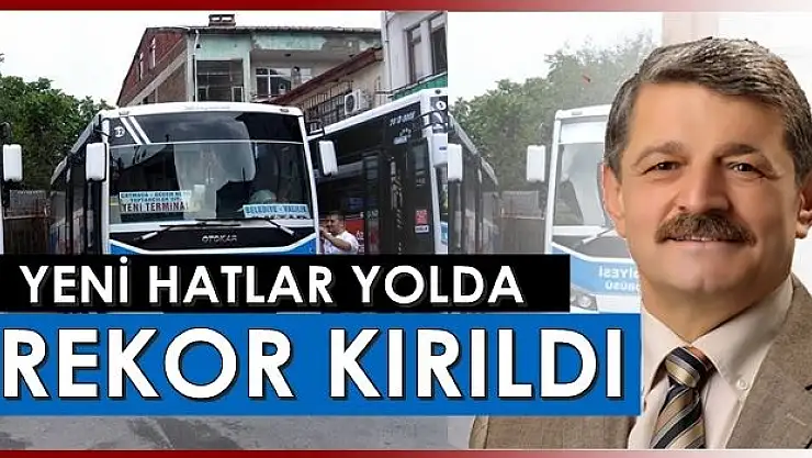 Özel Halk Otobüslerinde Rekor 
