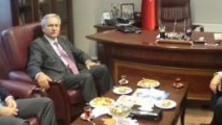 Rektör Kaplan'dan TSO'ya ziyaret