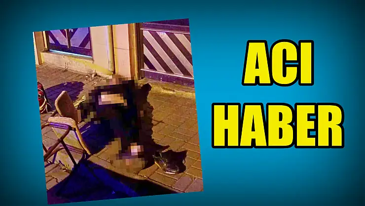 Sandalyeden düşüp hayatını kaybetti
