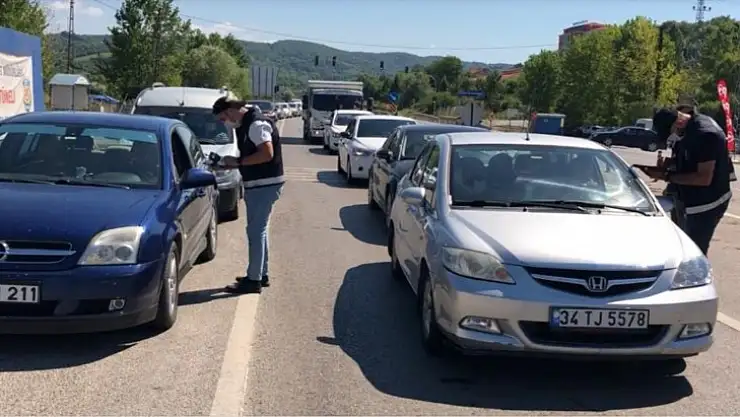 Şehir girişinde 6 kişi tespit edildi