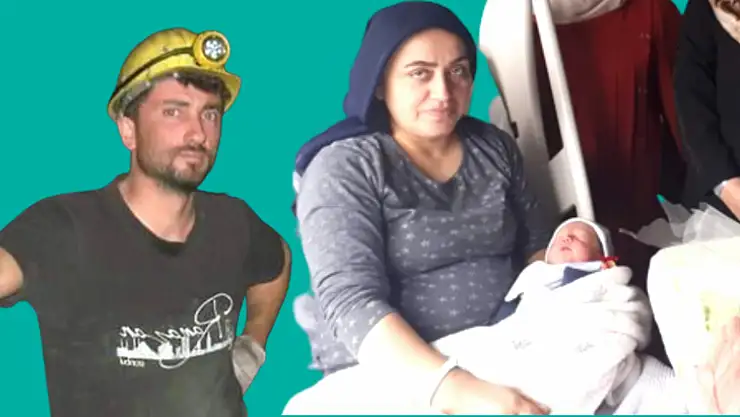 Şehit babanın oğlu dünyaya geldi