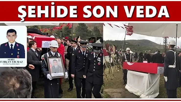 Şehit Furkan Yılmaz son yolculuğuna uğurlandı