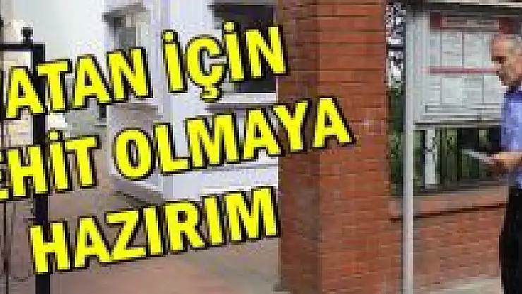 Şehit torunu, Askere gitmek için dilekçe verdi