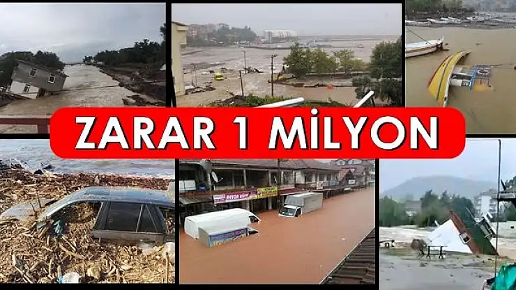 Sel felaketinin zararı açıklandı