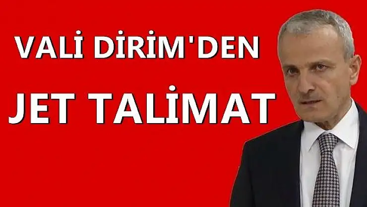 Şennur'un çağrısına vali Dirim'den jet talimat