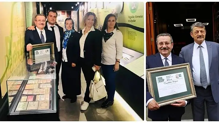 Servet Çınçın Para Koleksiyonu Sergisi açıldı