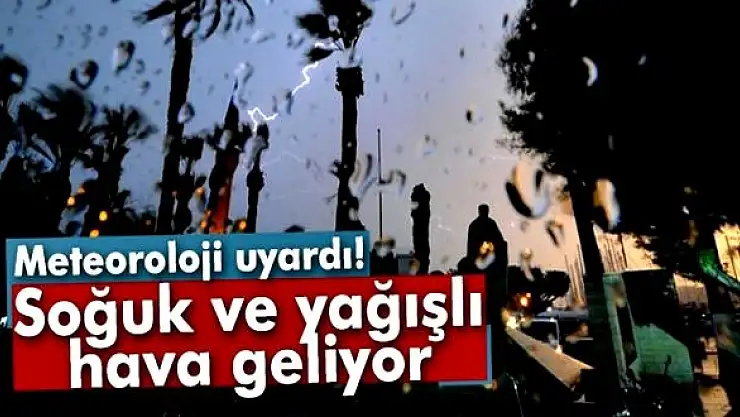 Sıcaklıklar düşüyor, fırtına ve kar geliyor