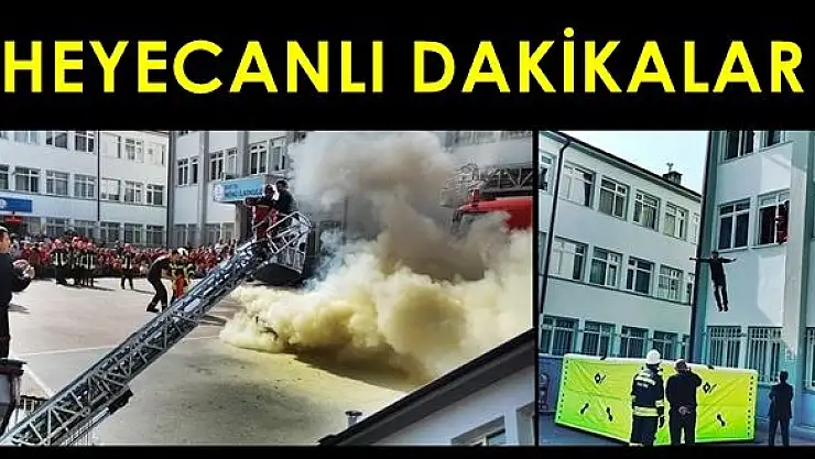 Siren sesleri duyuldu, camdan atlayanlar oldu