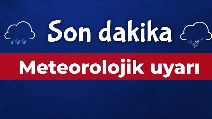 Soğuk ve yağışlı hava geliyor