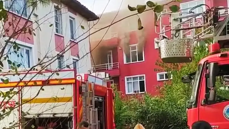 Son dakika, Kırtepe'de yangın
