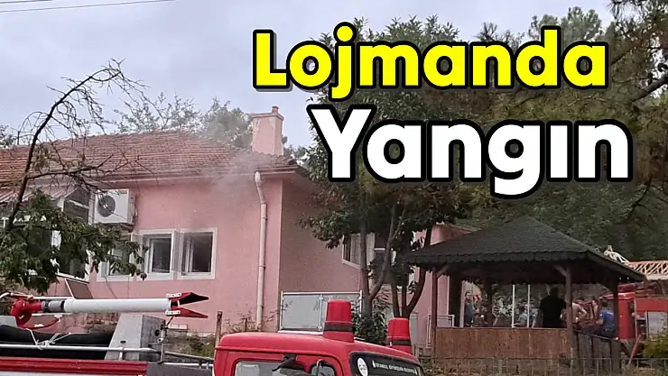 Son dakika, lojmandan dumanlar yükseldi