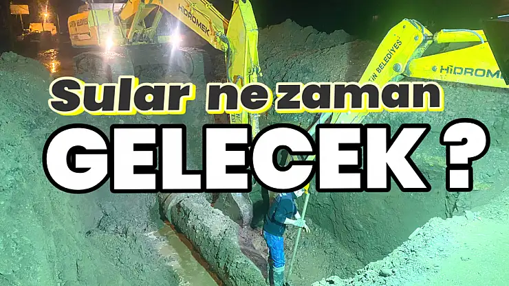 Su kesintisi vatandaşı bezdirdi