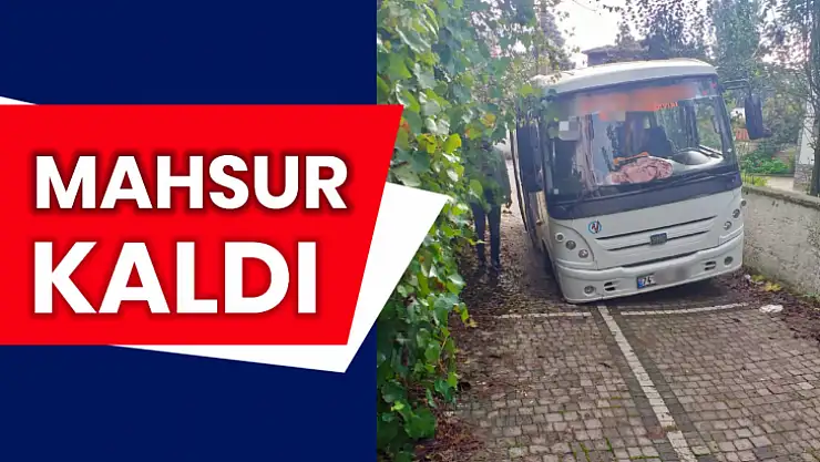 Sürücü neye uğradığını şaşırdı