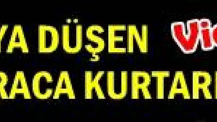 Suya Düşen Karacayı Kurtarma Operasyonu