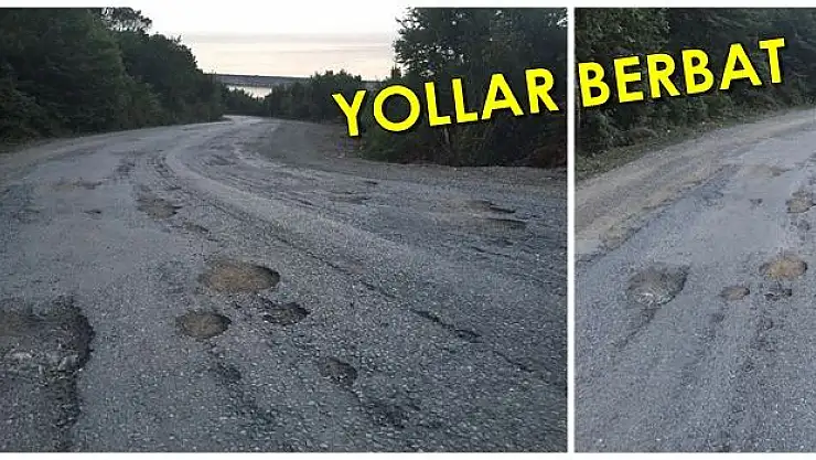 Tarlaağzı yolu berbat