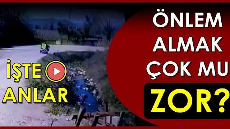 Tekerlekli Sandalye ile kanala yuvarlandı