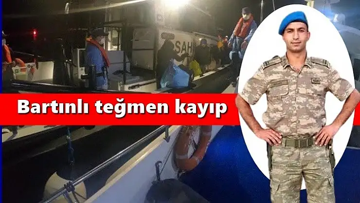 Tekne battı, Bartınlı Teğmen aranıyor