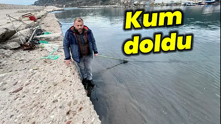 Tekneler limana giremiyor